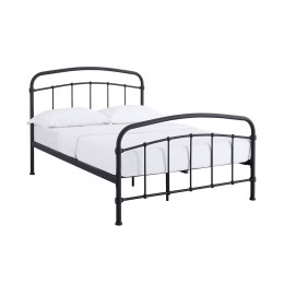 Halston 5FT Kingsize Black Bed