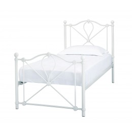 Bronte Bedroom White Traditional Design 3FT Single Bed