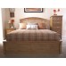 Madrid 5FT Kingsize Wooden Ottoman Bed 150cm Bedframe Oak