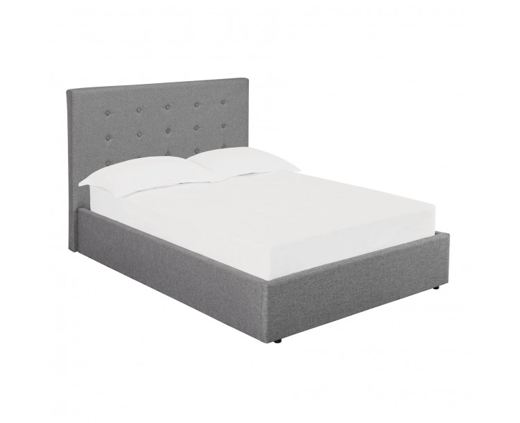 Lucca Grey Ottoman Bed Base 5FT Kingsize Bed