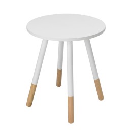 Costa White Compact Side Table