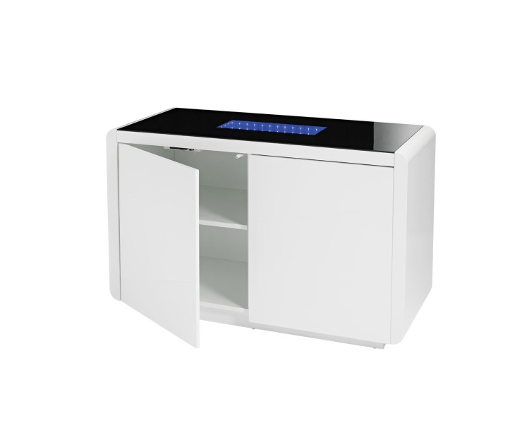 Matrix White High Gloss Funky Sideboard