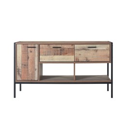 Vintage Plank Effect Stylish Hoxton TV Media Unit