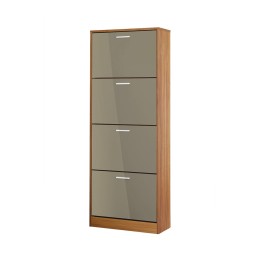 Strand 4 Drawer Shoe Storage Grey