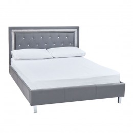 Crystalle 4FT6 Double Bed Grey