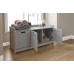 Classic Colonial Grey 3 Door Bathroom Storage Unit