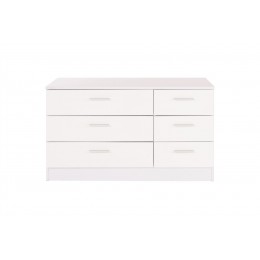 Ottawa Range 3 3 6 Drawers White Gloss Chest Of  Table Cabinet Storage