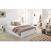 Contemporary White 4ft6 Wooden Como Ottoman Bed