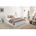 Contemporary White 4ft6 Wooden Como Ottoman Bed