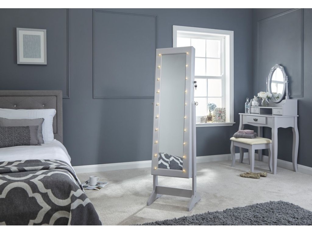 Jewellery Boxes, Mirror Jewelry Cabinet For Bedroom