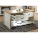 Lancaster 2 Drawer Coffee Table Cream