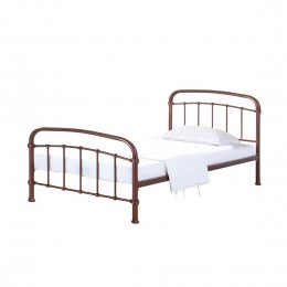 Halston Copper Traditional Design 3FT Single Bed