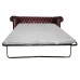 Chesterfield 3 Seater Sofa Bed 100% Real Leather Collection