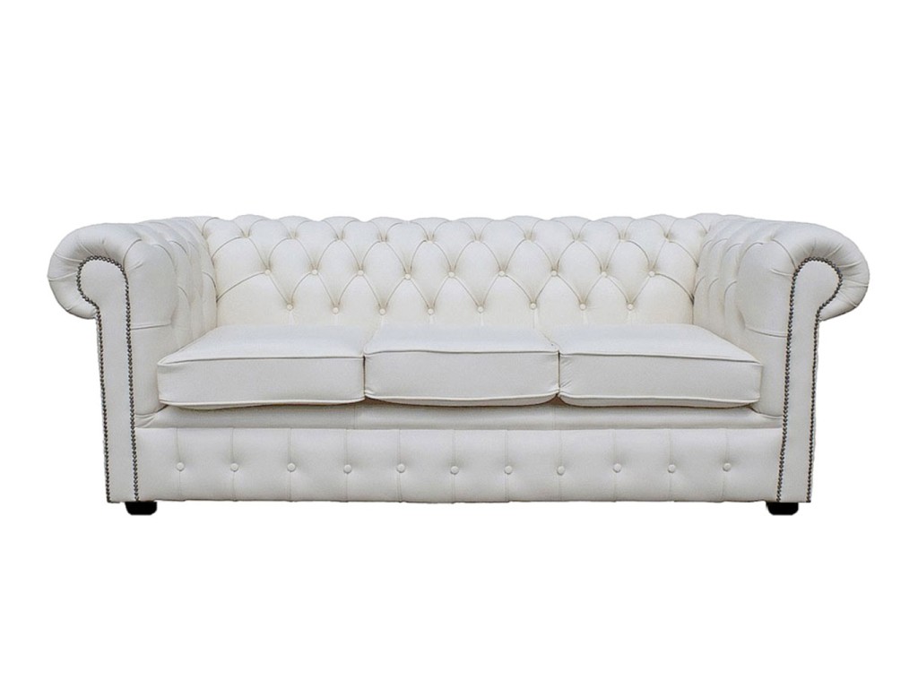 white 3 seater sofa bed