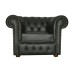 Chesterfield Genuine Leather Club Chair Collection