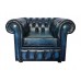 Chesterfield Genuine Leather Club Chair Collection