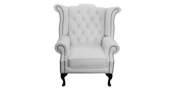White cheap queen chair