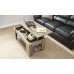 Julie Lift Up Coffee Table in Light Wood Grain Walnut 