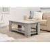 Multi-Storage Classic Grey Lift Up Top Coffee Table