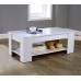 Julie Lift Up Top Coffee Table White Quality Finish