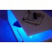 Post-Modern White High Gloss Polar LED Coffee Table