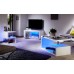 Post-Modern White High Gloss Polar LED Coffee Table