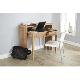 Regis Extending Modern Console Table in Oak