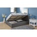 Grey Fabric Side Lift 4FT6 Double 135cm Ottoman Bed Frame