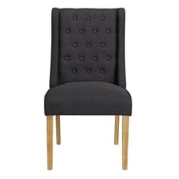 Verona Chair Charcoal Pack of 2