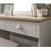 Kendal Dressing Table with Stool Grey