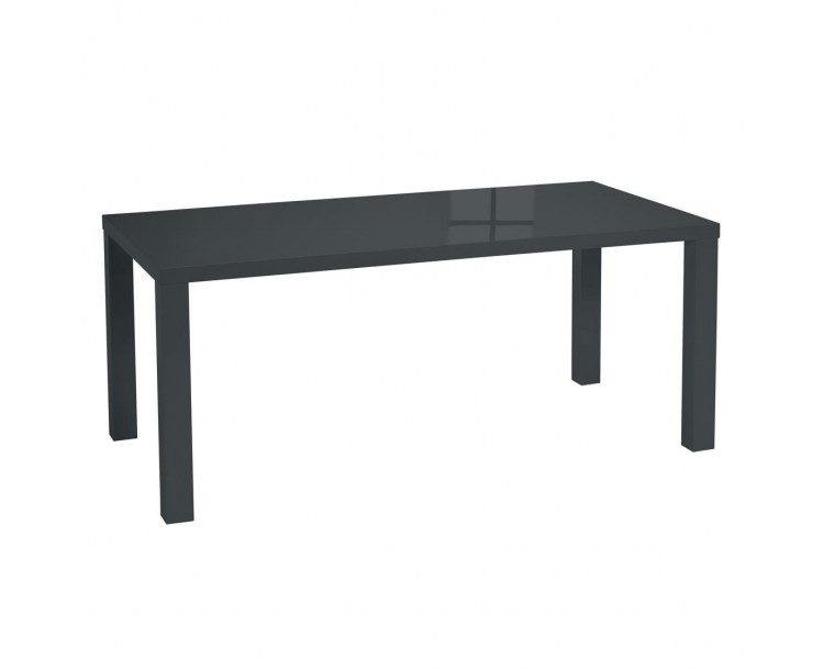 Monroe PUro Large Dining Table Charcoal