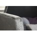 Verona Window Seat Grey Crushed Velvet