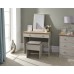 Kendal Dressing Table with Stool Grey