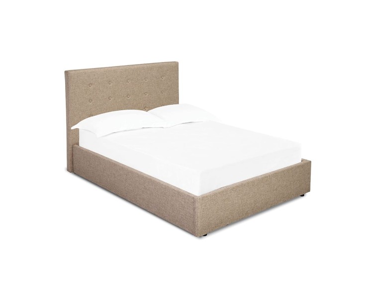 Lucca Plus 4FT Small Double Bed Beige