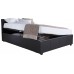5FT Kingsize Side Lift Ottoman Bed 150cm Bedframe Black