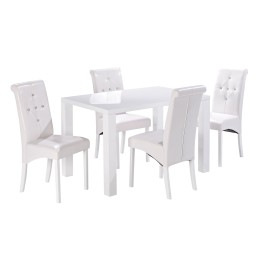 Monroe PUro Medium Dining Table White