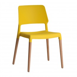 Riva Bright Yellow Chair Pack of 2