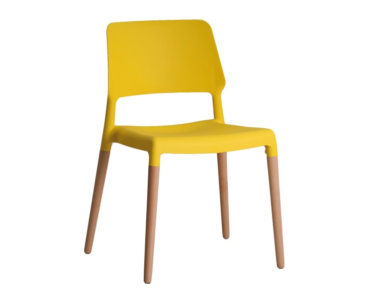 Riva Bright Yellow Chair Pack of 2