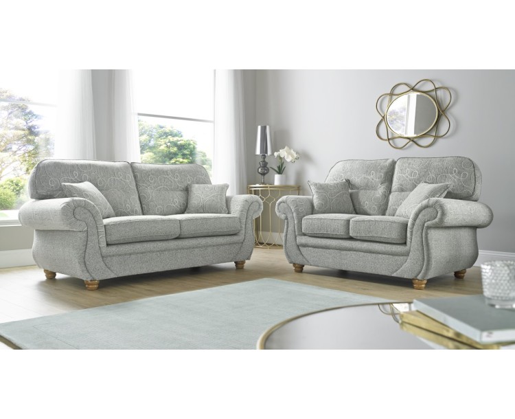 Claremont Vulcan 3+2 Seat Deep Fill Fabric Living Room Sofas