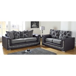 Crystal Amalfi 3+2 Seat Deep Fill Fabric Living Room Sofas