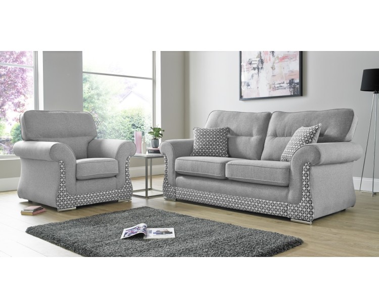 Luna Halifax 3+2 Seat Deep Fill Fabric Living Room Sofas