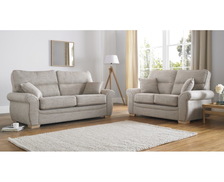 Milan Cannes 3+2 Seat Deep Fill Fabric Living Room Sofas