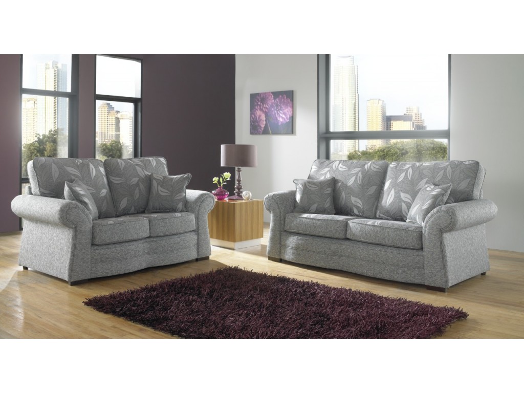 Roma Dundee 3 2 Seat Deep Fill Fabric Living Room Sofas
