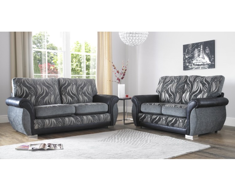 Sofia Zest 3+2 Seat Deep Fill Fabric Living Room Sofas