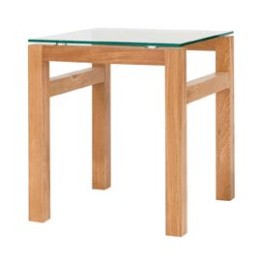 Tribeca Stylish Contemporary Oak End Table