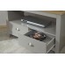 Lancaster Living Room Corner TV Unit Grey