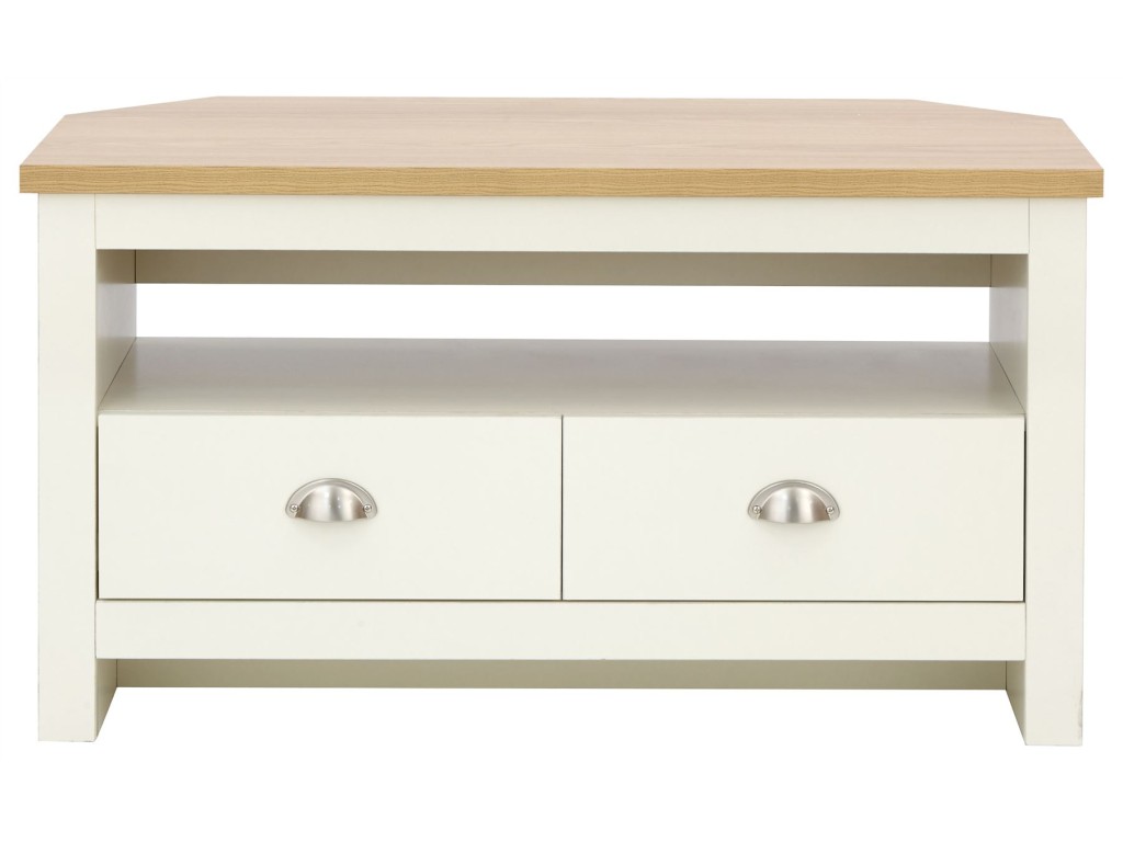 Lancaster Living Room Corner TV Unit Cream