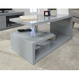 Polar High Gloss LED Coffee Table Grey