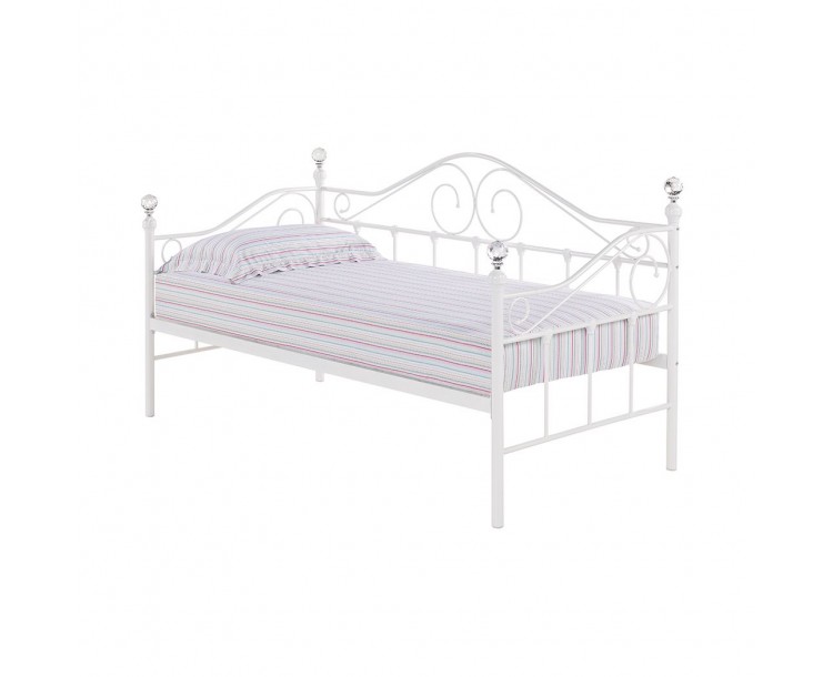 Florence Day Bed White (Trundle sold separately)