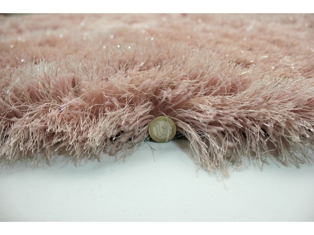 Shaggy Blush Pink Soft Dazzle Rug